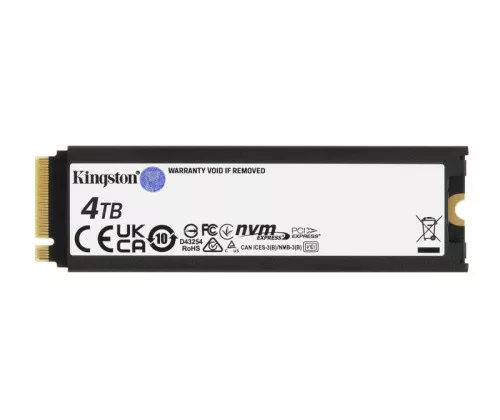 Kingston Technology 4000G RENEGADE PCIe 4.0 NVMe SSD W/ Radiateur de dissipation thermique – Image 2