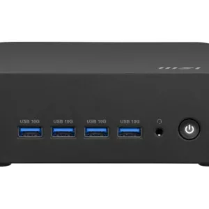 Alternative view of MSI Cubi Z AI 8M R7 8845HS FS 16GB 1TB W11 AMD Ryzen? 7 16 Go DDR5-SDRAM 1,02 To SSD Windows 11 Pro Mini PC Noir