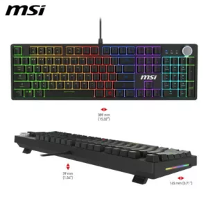 Alternative view of MSI FORGE GK320 RED FR