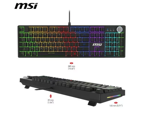 MSI FORGE GK320 RED FR – Image 2