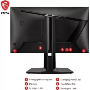 Alternative view of MSI G255PF E2 emballage abimé