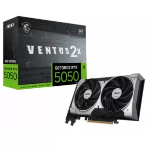MSI GEFORCE RTX 5050 8G VENTUS 2X OC carte graphique NVIDIA 8 Go GDDR6