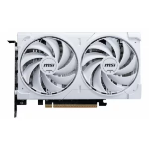 Alternative view of MSI GeForce RTX 5060 8G VENTUS 2X OC WHITE NVIDIA 8 Go GDDR7