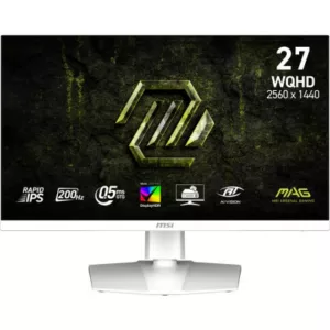 MSI MAG 274QRFW E20 écran plat de PC 68,6 cm (27") 2560 x 1440 pixels Wide Quad HD LCD Blanc