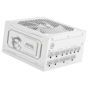 Alternative view of MSI MAG A1000GL PCIE5 white
