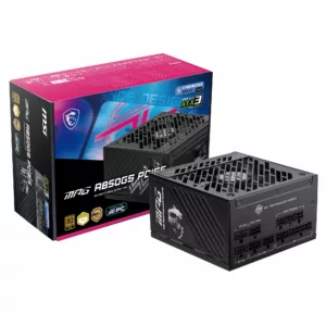 Alternative view of MSI MPG A850GS PCIE5 o abÃ®mÃ©