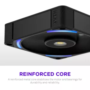 Alternative view of NZXT F120X - 120mm Performance RGB Fan - Black
