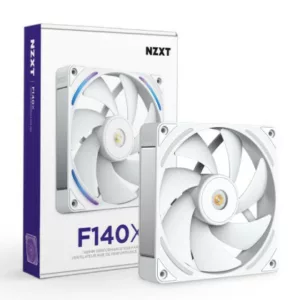 Alternative view of NZXT F140X - 140mm Performance RGB Fan - White