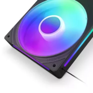 NZXT F240RGB Core Fan (Single Frame) - Black – Image 4