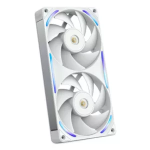 Alternative view of NZXT F240X - 240mm Performance RGB Fan (Single-Frame) - White