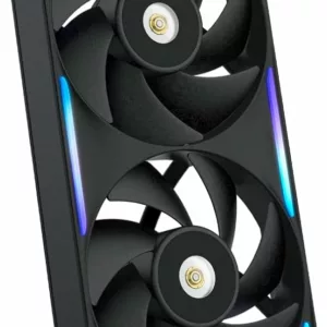 NZXT F240X - 240mm Performance RGB Fan (Single-Frame) - Black – Image 4