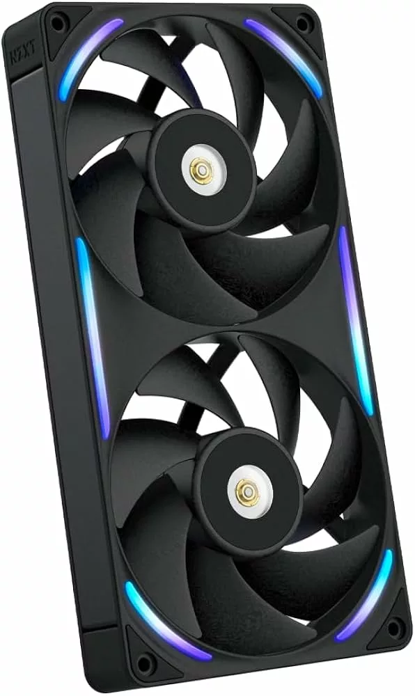 NZXT F240X - 240mm Performance RGB Fan (Single-Frame) - Black – Image 4