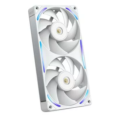 NZXT F240X - 240mm Performance RGB Fan (Single-Frame) - White – Image 2