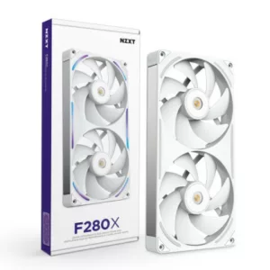 Alternative view of NZXT F280X - 280mm Performance RGB Fan (Single-Frame) - White
