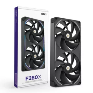 Alternative view of NZXT F280X - 280mm Performance RGB Fan (Single-Frame) - Black