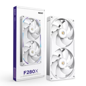 NZXT F280X - 280mm Performance RGB Fan (Single-Frame) - White
