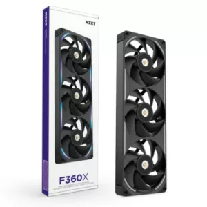 NZXT F360X - 360mm Performance RGB Fan (Single-Frame) - Black