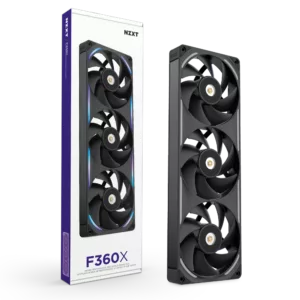 NZXT F360X - 360mm Performance RGB Fan (Single-Frame) - Black
