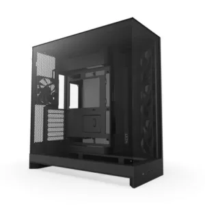 NZXT H9 Flow (2025) Dual-Chamber Mid-Tower Case - All Black