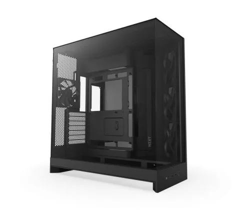 NZXT H9 Flow (2025) Dual-Chamber Mid-Tower Case - All Black