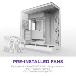 NZXT H9 Flow White – Image 3