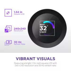 NZXT Kraken 240 RGB V2 - 240mm AIO (Black) – Image 4