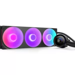 NZXT Kraken Plus 360 RGB Processeur Refroidisseur de liquide tout-en-un Noir 1 pièce(s)