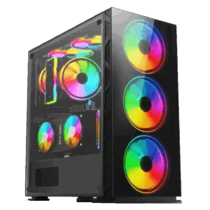 Alternative view of <p>CORE i5-14400 - B760M - DDR4 16Go - SSD 500Go - USB Type-C en facade - D-Sub/HDMI/DisplayPort - 500W - Windows 11 en version d'essai avec ses pilotes preinstalles.</p>