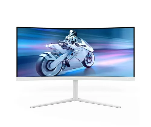 Philips 34M2C5501A/00 écran plat de PC 86,4 cm (34") 3440 x 1440 pixels Wide Quad HD LCD Blanc