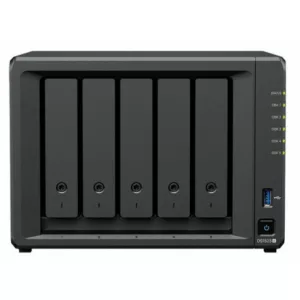 Alternative view of Synology DiskStation DS1525+ serveur de stockage NAS Ryzen Embedded V1500B 8 Go DDR4 0 To Noir