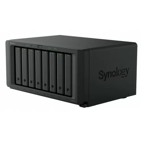 Synology DiskStation DS1825+ serveur de stockage NAS Ryzen Embedded V1500B 8 Go DDR4 0 To Noir