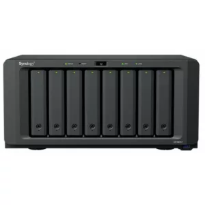 Alternative view of Synology DiskStation DS1825+ serveur de stockage NAS Ryzen Embedded V1500B 8 Go DDR4 0 To Noir
