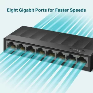 TP-LINK LS1008G - Switch de bureau 8 ports Gigabit - 10/100/1000 Mbps – Image 3