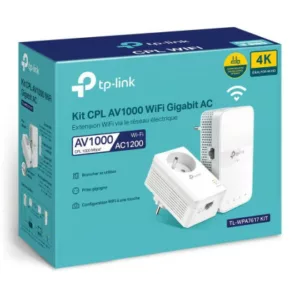 TP-LINK TL-WPA7617 KIT(FR) - Kit 2x CPL AV1000 Gigabit WiFi AC – Image 3