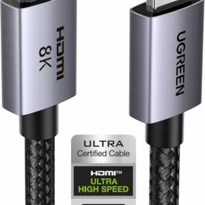 UGREEN 8K HDMI 2.1 Câble 48Gbps 2M *80405