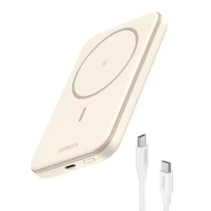 UGREEN Batterie Ext Sans Fil Qi 7,5W 5000mAh Crème *25207