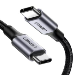 UGREEN Câble Renforcé 1m USB-C > USB-C Noir PD 100W *70427