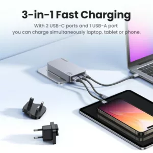 UGREEN Chargeur Secteur 65W Ultra Plat Voyage *25356 – Image 4