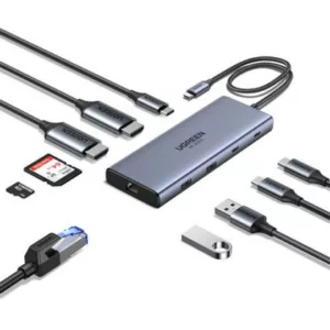 UGREEN Hub 10 en 1 3xUSB3.2/USB-C/HDMI 4K *15596 – Image 4