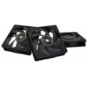 Ventilateur 120mm PWM pour boitier - Triple Fan Kit - Connecteurs Daisy-Chain brevetes pour une installation fluide - Controle du ventilateur a trois modes
