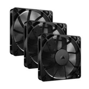 Ventilateur 120mm PWM pour boitier  - Triple Fan Kit - Connecteurs Daisy-Chain brevetes pour une installation fluide - Controle du ventilateur a trois modes
