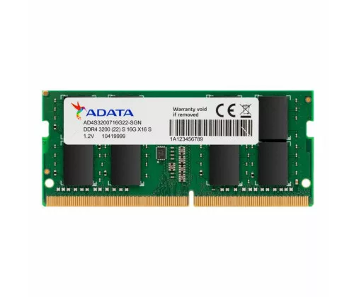 ADATA STANDARD 8GB D4 DRAM SO-DIMM 3200 CL22