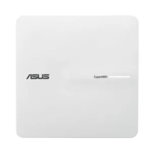 Alternative view of ASUS EBA63 ExpertWiFi AX3000 Dual-band PoE 2402 Mbit/s Blanc Connexion Ethernet, supportant l'alimentation via ce port (PoE)