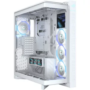 Alternative view of ASUS ROG CRONOX GR801 CURVE TG ARGB WHITE