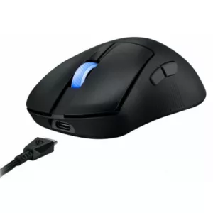 ASUS ROG Keris II Ace Wireless AimPoint Black souris Droitier RF Wireless + Bluetooth + USB Type-A Optique 42000 DPI – Image 4