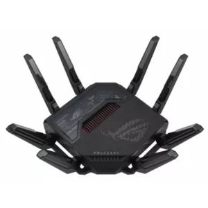 Alternative view of ASUS ROG Rapture GT-BE98 routeur sans fil 10 Gigabit Ethernet Quad-band (2.4 GHz / 5 GHz-1 / 5 GHz-2 / 6 GHz) Noir