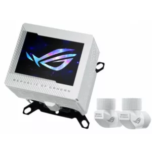 Alternative view of ASUS ROG RYUJIN III WB White Edition Bloc d'eau