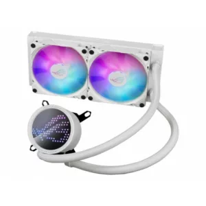 Alternative view of ASUS ROG Ryuo III 240 ARGB White Edition Processeur Liquid cooling kit 12 cm Blanc