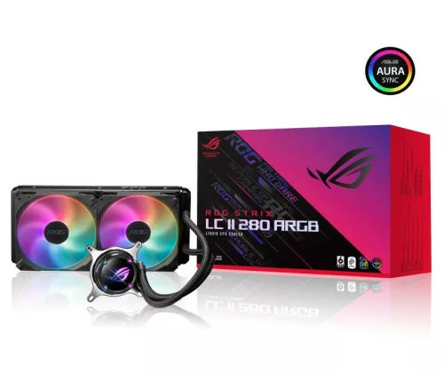 ASUS ROG STRIX LC II 280 ARGB 140 mm – Image 2