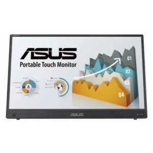 Alternative view of ASUS ZenScreen MB16AMTR écran plat de PC 39,6 cm (15.6") 1920 x 1080 pixels Full HD LCD Écran tactile Noir